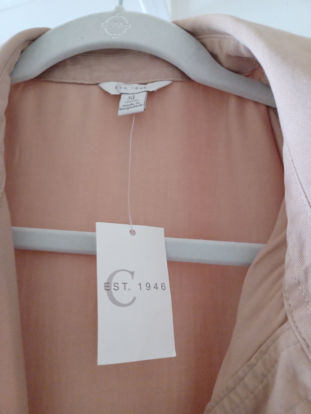 Beige Button-Front Midi Shirt Dress - Picture 11 of 12